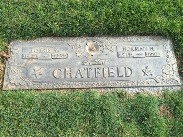 CHATFIELD Norman Nelson 1915-1992 grave.jpg